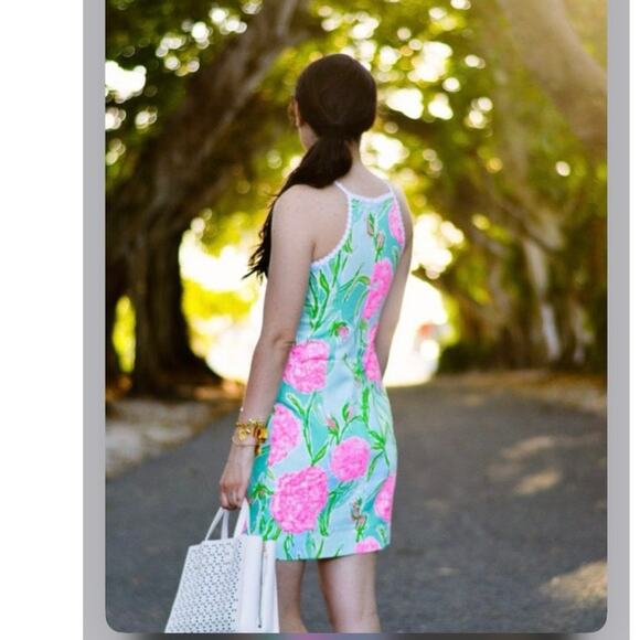 LILLY PULITZER PEARL SHIRLFT DRESS 0 - Picture 3 of 8